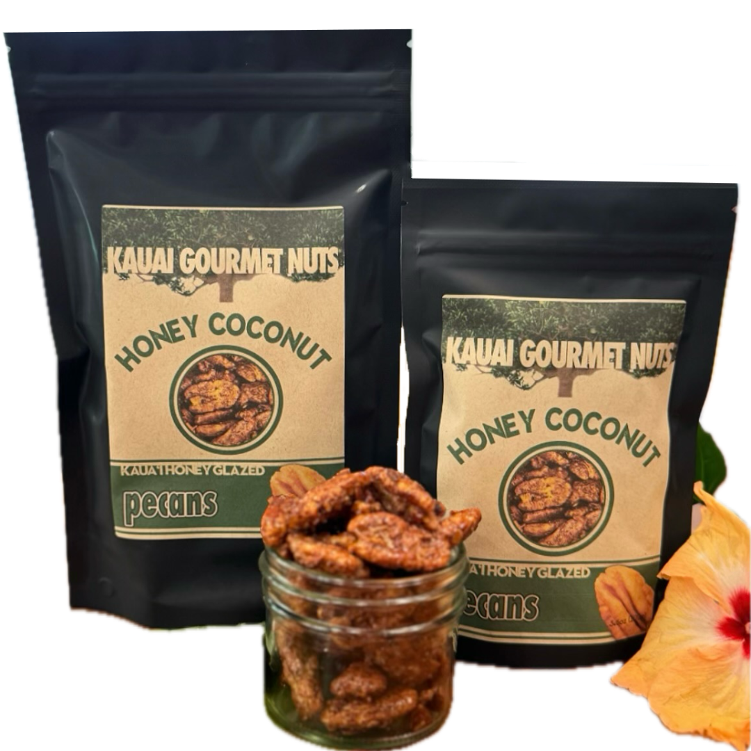 Honey Coconut Pecans – Kauaigourmetnuts.com