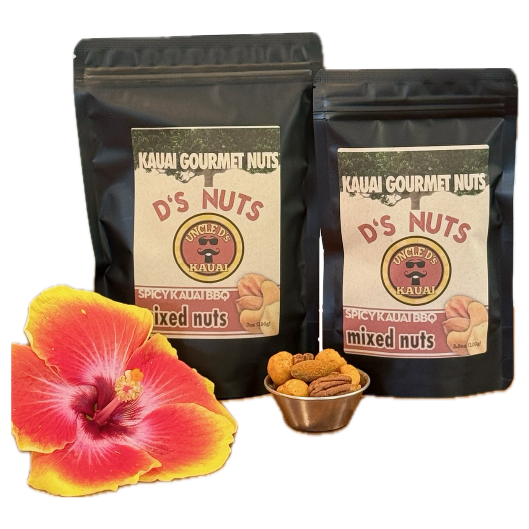 D'S Nuts Spicy BBQ Mixed Nuts – Kauaigourmetnuts.com D'S Nuts Spicy BBQ Mixed Nuts – Kauaigourmetnuts.com