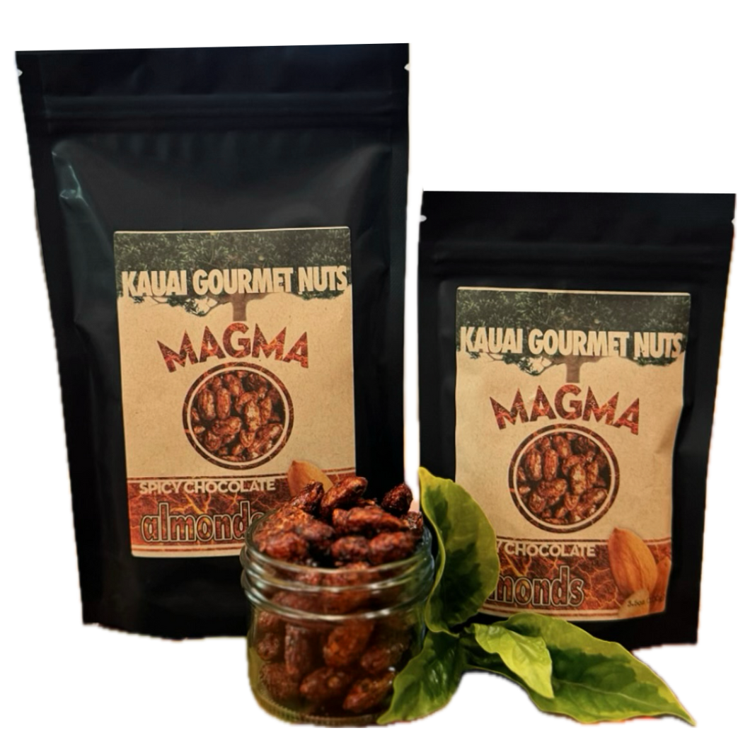 Magma Spicy Almonds – Kauaigourmetnuts.com