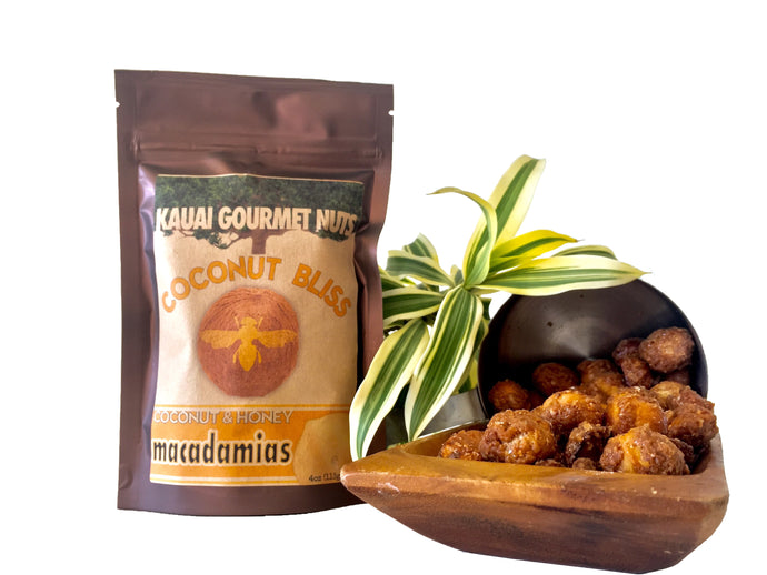 Kauai Gourmet Coconut Bliss Honey Macadamia Nuts