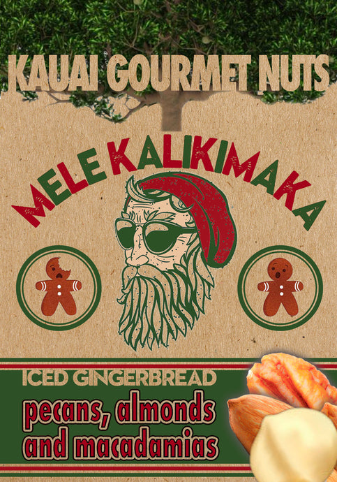 Mele Kalikimaka Iced Gingerbread Nut Mix