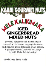 Mele Kalikimaka Iced Gingerbread Nut Mix