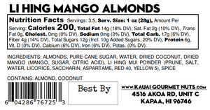 Li Hing Mango Almonds