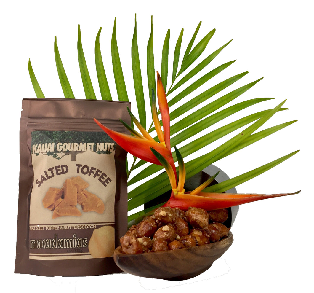 Kauai Gourmet Salted Toffee Macadamias Nuts